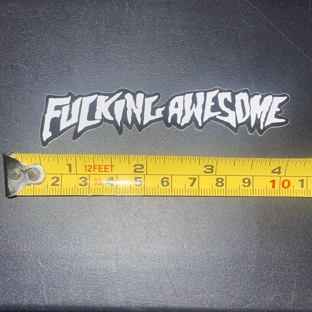 Fucking Awesome FA Hockey sticker